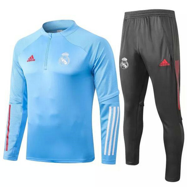 Camisetas de entrenamiento Real Madrid ML Azul 2020-2021