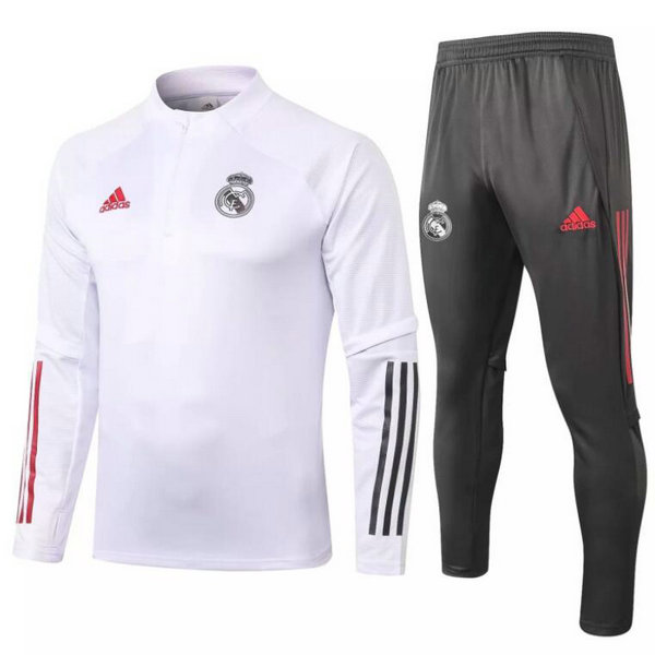 Camisetas de entrenamiento Real Madrid ML blanco 2020-2021