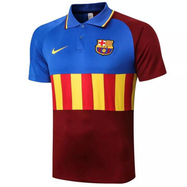 Camisetas del polo Barcelona Rojo 2020-2021