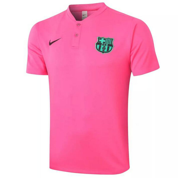 Camisetas del polo Barcelona Rosa 2020-2021