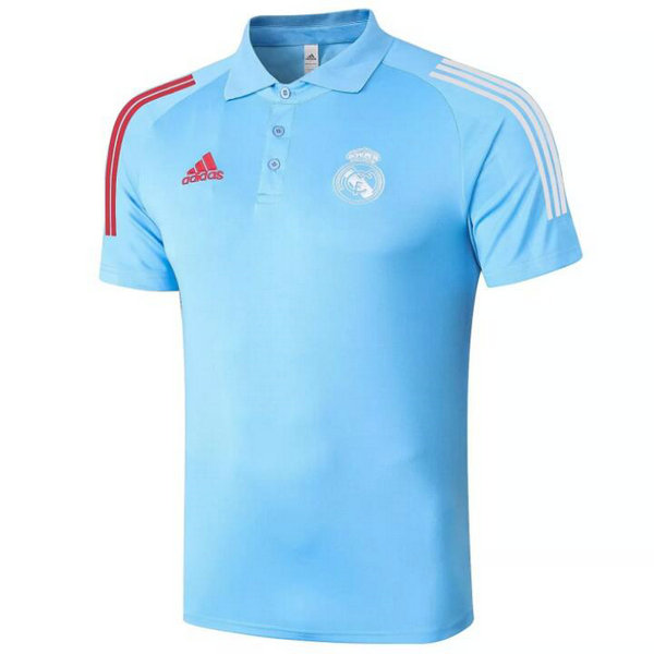 Camisetas del polo Real Madrid Azul 2020-2021