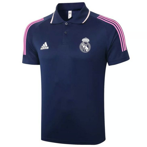 Camisetas del polo Real Madrid Azul Marino 2020-2021