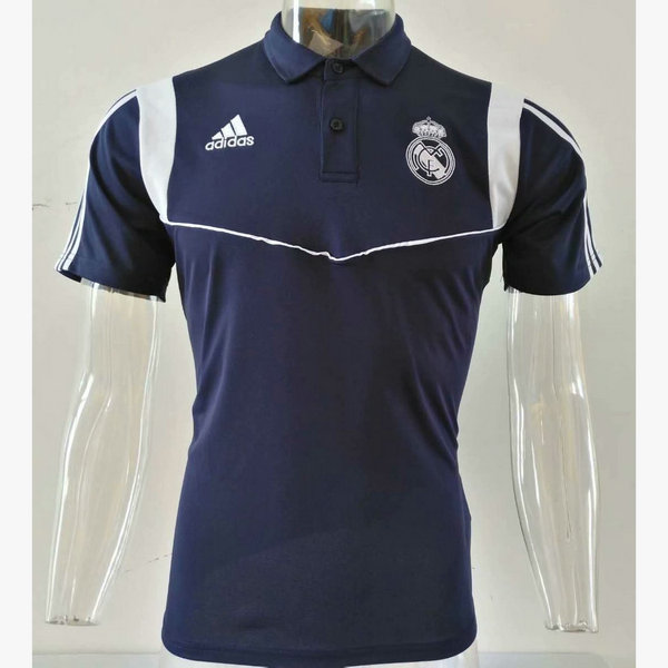 Camisetas del polo Real Madrid Azul oscuro 2019-2020