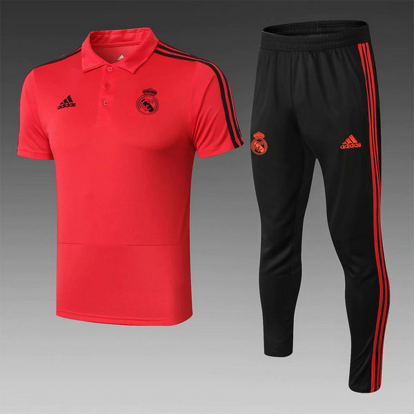 Camisetas del polo Real Madrid Rojo 2019-2020